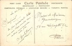 Auxerre Seen on Yonne - CPA