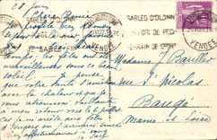 Sables d'Olonne - Anblick des Strandes - CPA