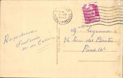 Sculpture - ourdes - co Bernadette de Bartres with old the appearances - CPA