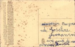 Co Therese of the Jesus child close to the Crib - the Virgin Mary - CPA