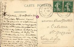 Treport - gesehen von der Oberseite der Klippe - CPA