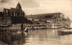 Treport - Seen from of the Swing Bridge - CPA