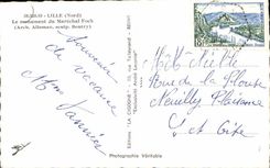 Lille - the Monument of Marshal Foch Boutry sculpture - CPA