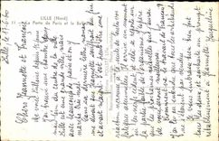 Lille - the Gate of Paris and the Belfry - CPA