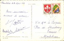 Plombieres les Bains CPA Seen from of north