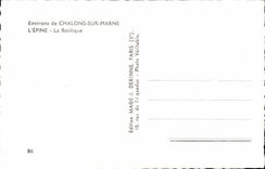 Trawl-nets on marl CPA the spine the basilica