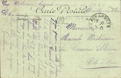 Trawl-nets on marl CPA Town hall and Notre Dame church