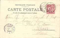 Annecy Lake CPA Panorama of the big lake