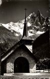 Au pays du Mont Blanc CPA chapelle des Praz de Chamonix et Aiguille du Dru