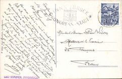 Autriche Austria Osterreich Innsbruck CPA Seegrusse Bergstation