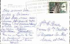 Switzerland Geneva CPA roads the left bank of the lake and the slope of Cologny