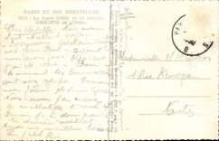 Paris 8 der Platz und das Theater das Opera - CPA