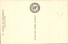 Fontainebleau - the Throne room - CPA