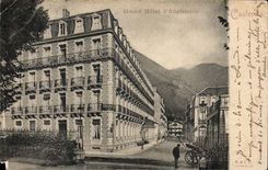 Cauterets - grosses Hotel von England - CPA