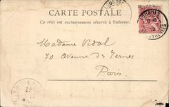 Cauterets - grosses Hotel von England - CPA