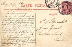 Pau - Panorama und Brucke von Jurancon - CPA