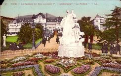 Nice - the Garden of the King Albert I Monument - Poetry - CPA