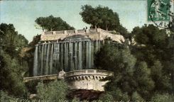 Nice - Frontage of the Cascade of the Castle - CPA