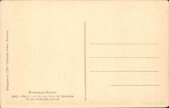 Pau CPA die Spitze des Sudens von Bigorre gesehen vom Beaumont Park