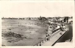 CPA Strande der Sande von olonne hat niedrige Gezeiten