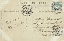 Kathedrale Avignon-CPA der Sitz der Papste