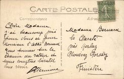 Life of Bernadette CPA appearance of the Immaculate Conception on March 25th 1858