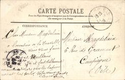 Contrexeville CPA gegangen in den Park