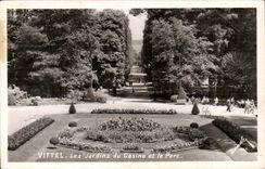Vittel CPA gardens of the casino and the park