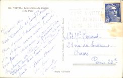 Vittel CPA Garten des Kasinos und des Parks