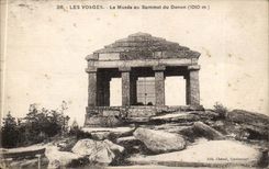 Die Vosges CPA das Museum an der Oberseite von Donon (1010m)