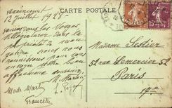 Die Vosges CPA das Museum an der Oberseite von Donon (1010m)