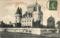 Surroundings of Limoges CPA the castle of Laugh Chauveron