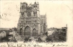 Amiens CPA Cathedral Frontage