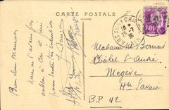 CPA Interieur of the room reads of dead of Saint Cure of ars with same cloths and the same covers