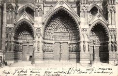 Amiens CPA the cathedral Gate