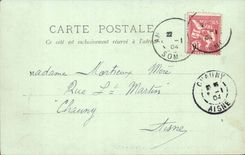 Amiens CPA Cathedral the whining angel