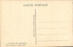 Versailles - Room of the Congress - CPA