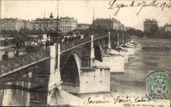 Lyon - die Brucke - 1904 - CPA