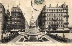 Lyon - Statue von Carnot - CPA