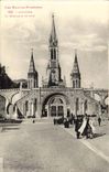 Lourdes CPA the basilica of face