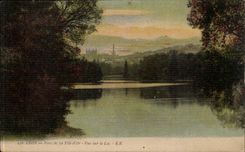 Lyon CPA Park of the gold head Seen on the lake