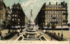 Lyon CPA the Carnot monument