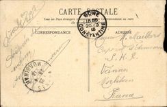 Lyon CPA Places Statue Bellecour of Louis XIV and the church of Charity