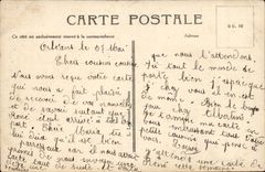 CPA a kiss of Orleans