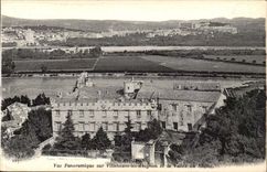 Avignon CPA Panoramic View on Villeneuve Avignon