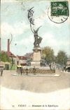 Vichy CPA Monument of the Republic