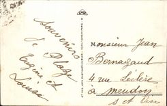 CPA Sande des olonne Felsens von gut der Holle