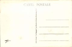 CPA Strasbourg Street of the Bath to the plants