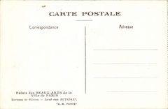 Paris - Palais des Beaux Arts de la Ville Paris - Environs de Harlem Jocob van Ruysdael - tableau - CPA 