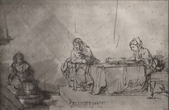 Paris - Palais des Beaux Arts de la Ville Paris - Rembrandt - Cher Marthe et Marie - CPA 